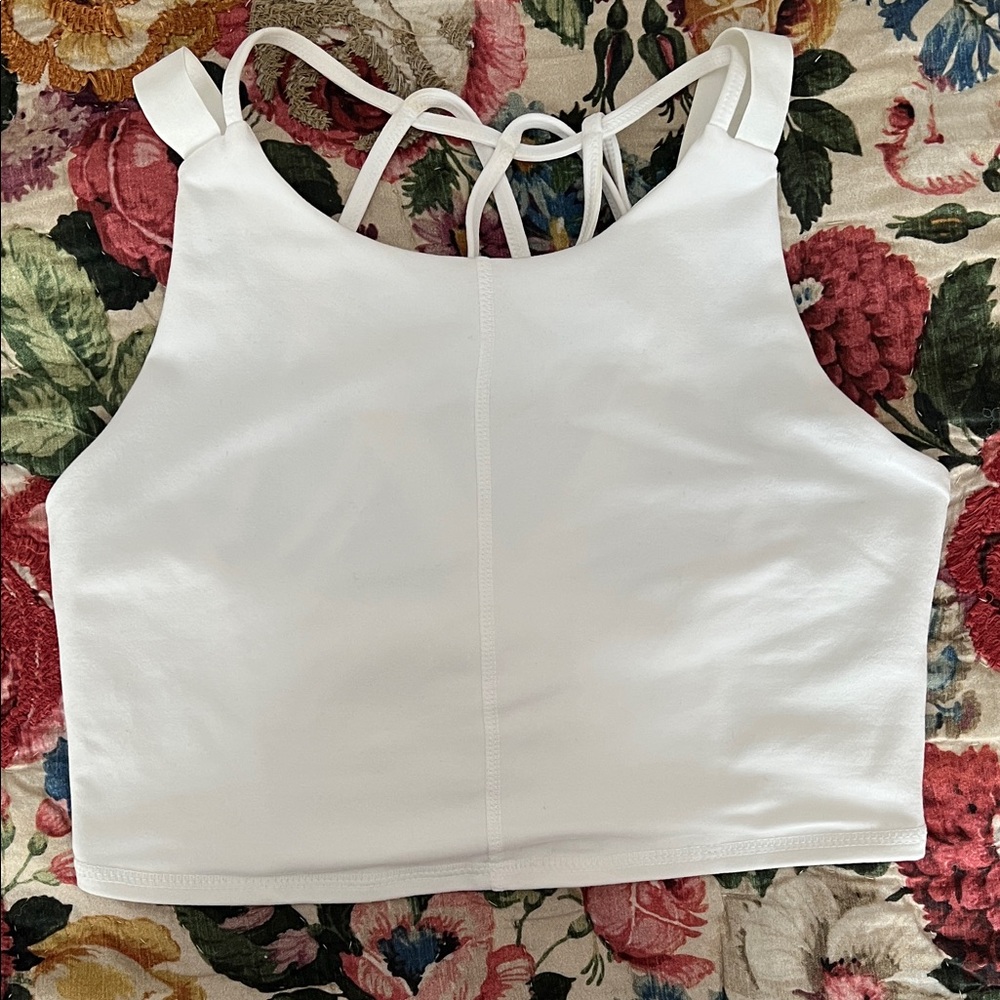 Free People White Strappy Women's Top